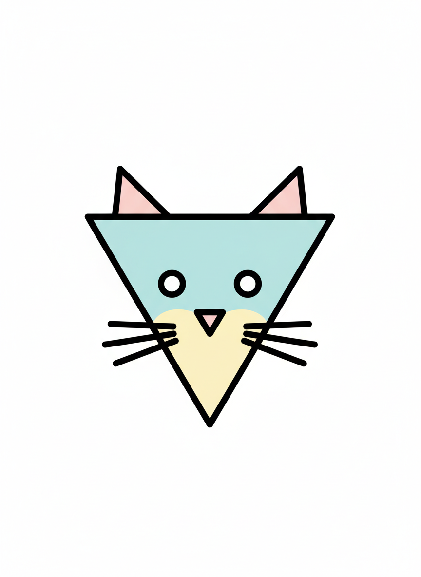 2. Gato Minimalista