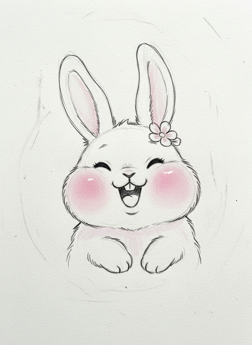 

<h2>4. Adicione Bochechas Rosadas</h2>
<p>” class=”wp-image-ai” style=”width: 100%; height: auto; border-radius: 12px; margin: 24px 0; box-shadow: 0 4px 6px -1px rgb(0 0 0 / 0.1);” /></p></div>
<p><p>Um pequeno detalhe que faz toda a diferença! Adicionar duas pequenas elipses cor-de-rosa ou vermelhas logo abaixo ou ao lado dos olhos do seu personagem traz um ar de timidez e doçura irresistível ao seu esboço.</p>
</p>
<h2>5. </p>
<h2>5. Desenhe Bocas Pequenas</h2>
</h2>
<div class=