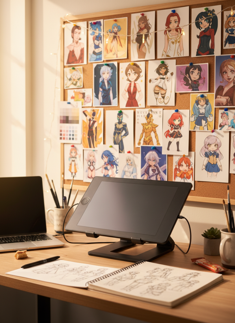 23 passos simples para desenhar personagens lindos