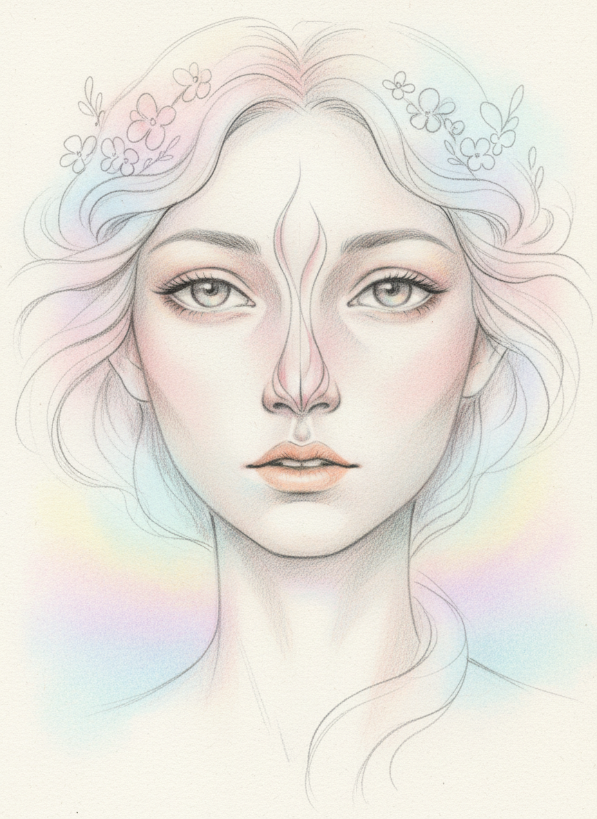 

<h2>7. Posicione o nariz com delicadeza</h2>
<p>” class=”wp-image-ai” style=”width: 100%; height: auto; border-radius: 12px; margin: 24px 0; box-shadow: 0 4px 6px -1px rgb(0 0 0 / 0.1);” /></p></div>
<p><p>Em muitos estilos estéticos de personagens, menos é mais quando se trata do nariz. Um simples traço, um pequeno triângulo ou uma sombra suave já são suficientes para indicar a ponta e a ponte do nariz sem sobrecarregar o rosto.</p>
</p>
<h2>8. </p>
<h2>8. Capriche na boca e nos lábios</h2>
</h2>
<div class=