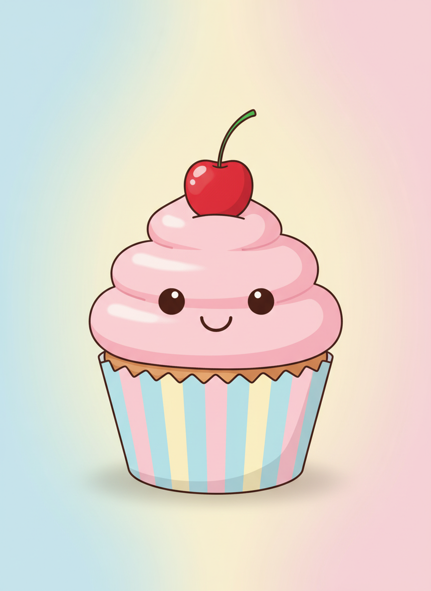 <h2>15. Cupcake Decorado</h2>
<p>” class=”wp-image-ai” style=”width: 100%; height: auto; border-radius: 12px; margin: 24px 0; box-shadow: 0 4px 6px -1px rgb(0 0 0 / 0.1);” /></p></div>
<p><p>A base é um trapézio com listras (a forminha). O topo é como uma nuvem fofa representando a cobertura. Para finalizar, desenhe uma cereja no topo e uma carinha feliz na cobertura.</p>
</p>
<h2>16. </p>
<h2>16. Abacate Fofinho</h2>
</h2>
<div class=