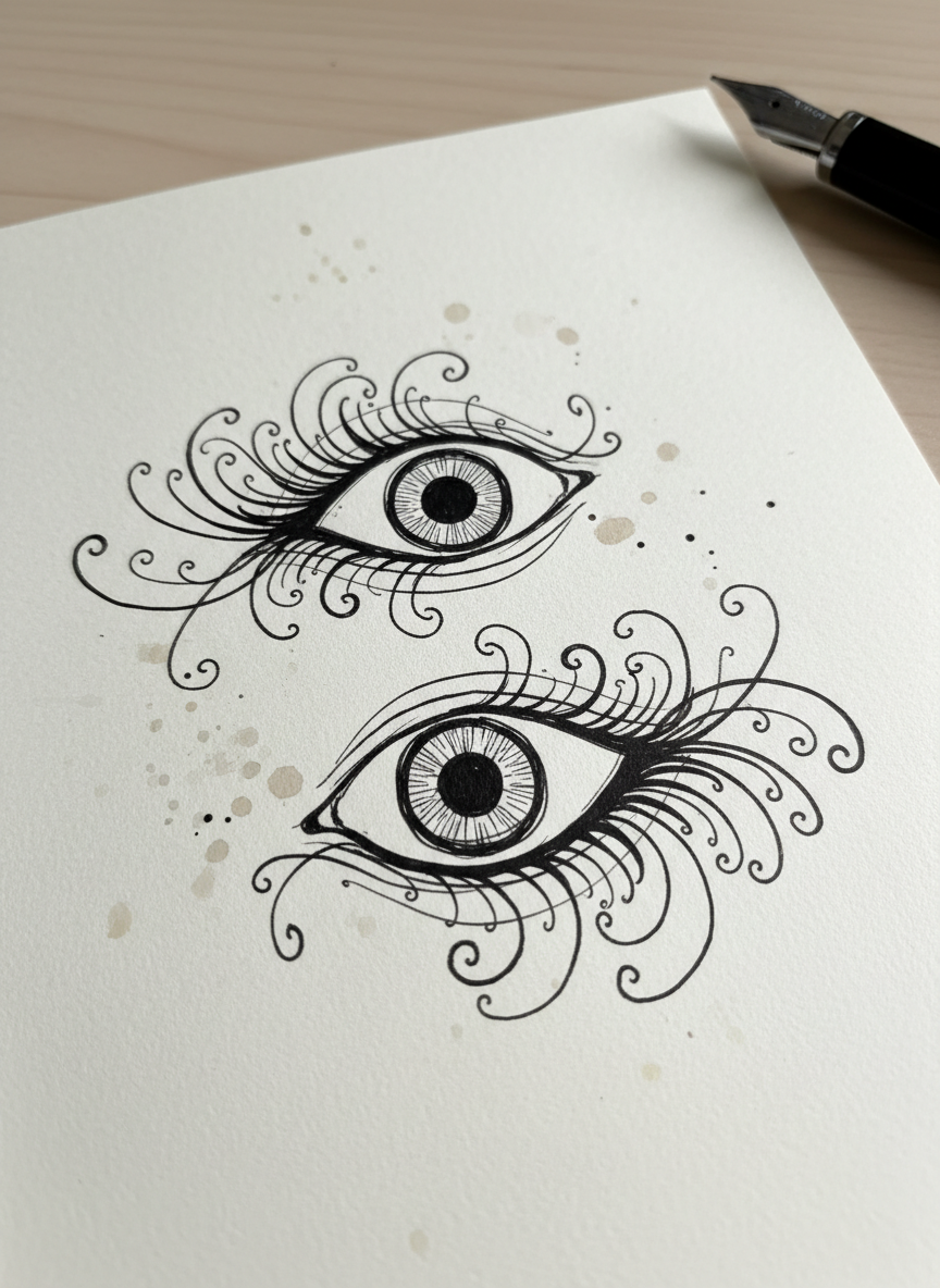 6. Olhos Estilizados