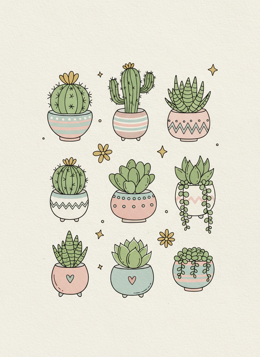 11. Cactos e Suculentas