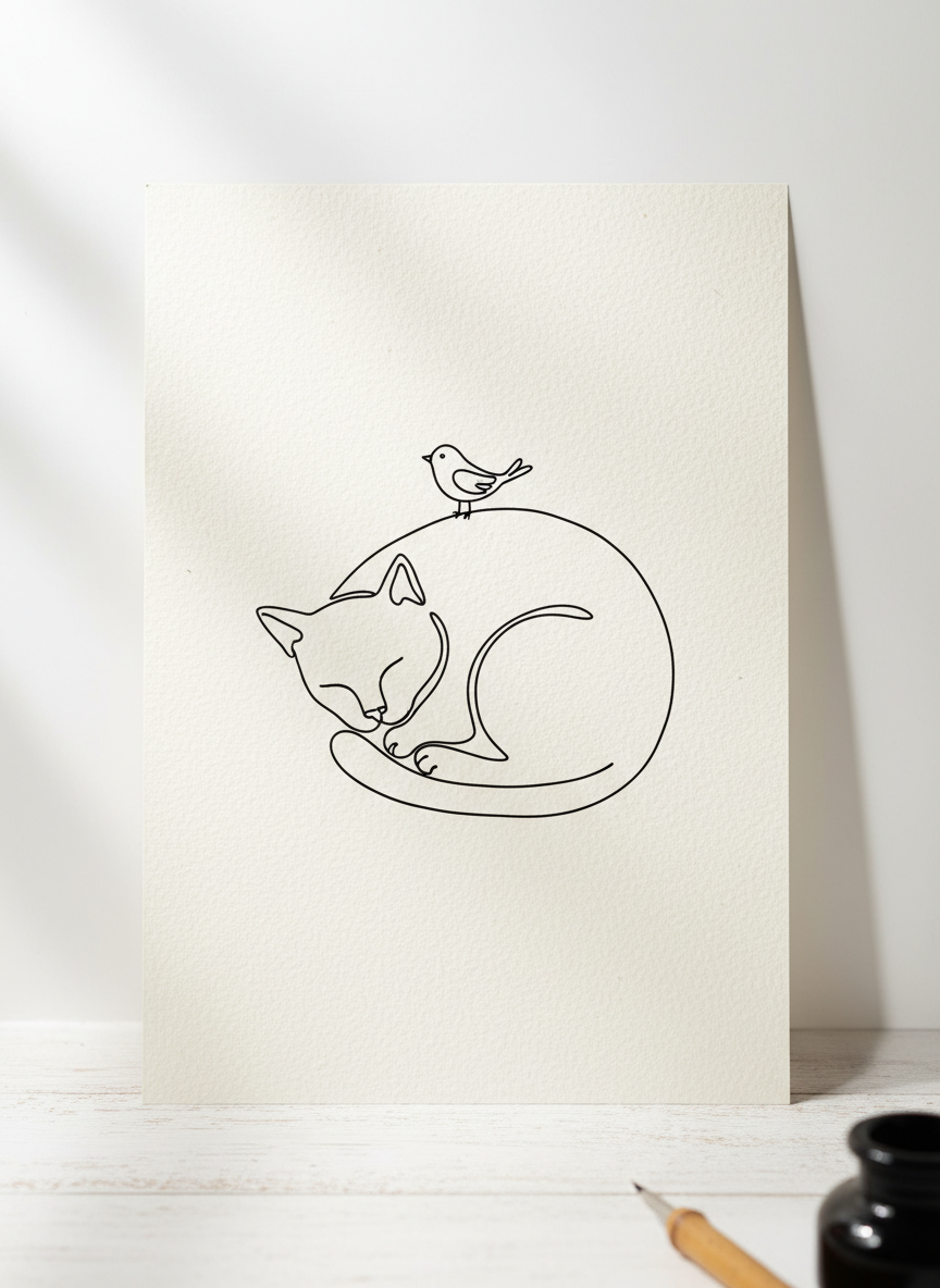 13. Animais Minimalistas