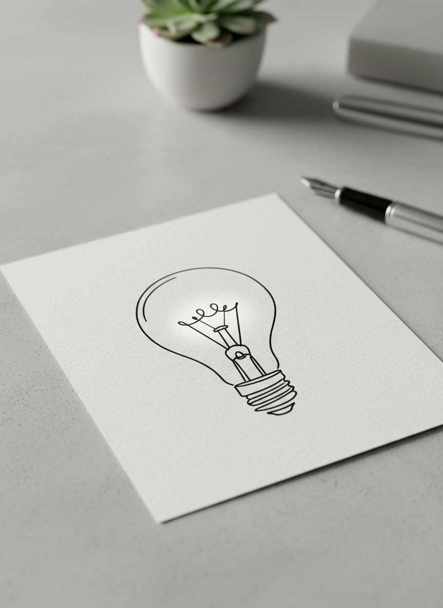 13. Lâmpada de Ideia