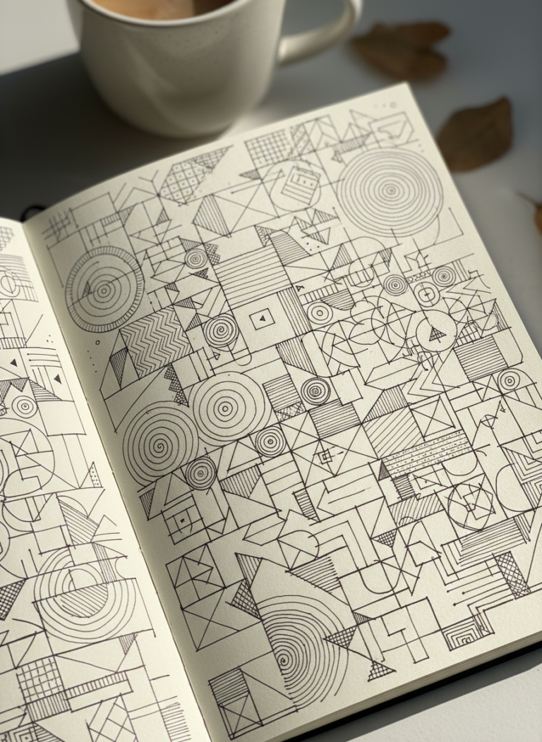 22 Ideias Criativas de Doodle para Relaxar