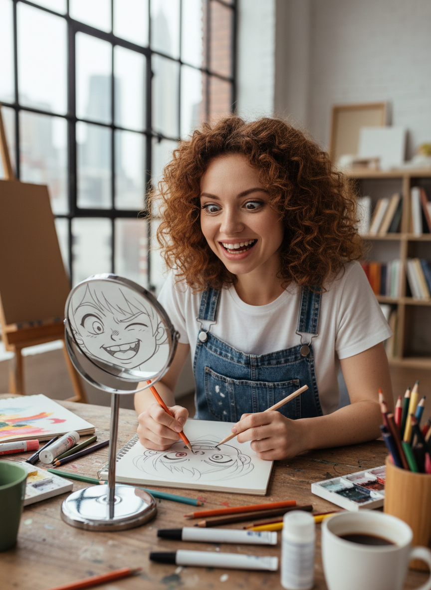 11. Use um Espelho para Expressões