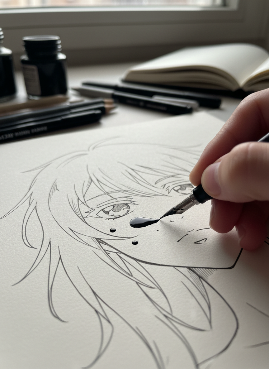 15. Pratique o Peso da Linha (Lineart)
