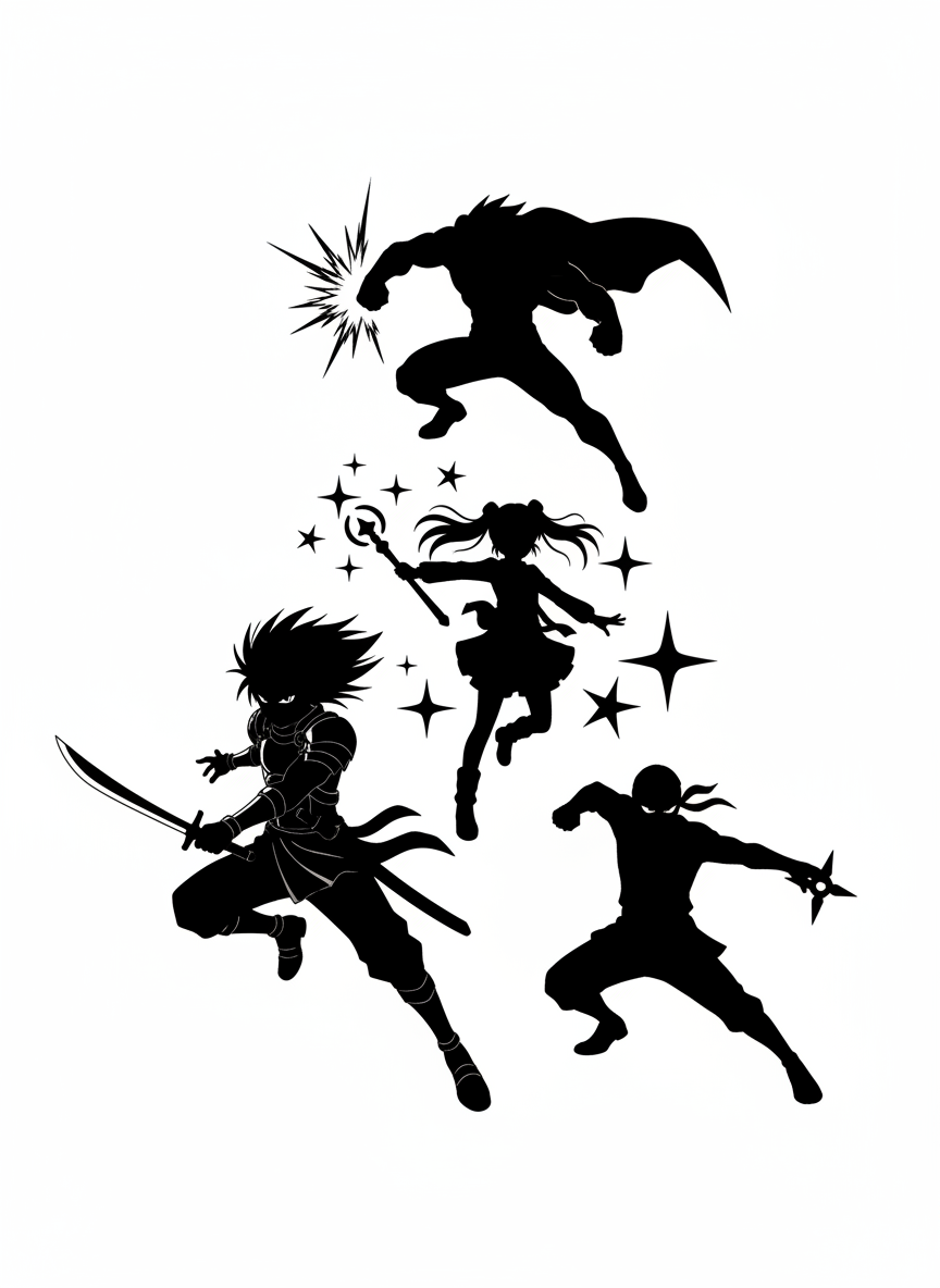 20. Foque nas Silhuetas