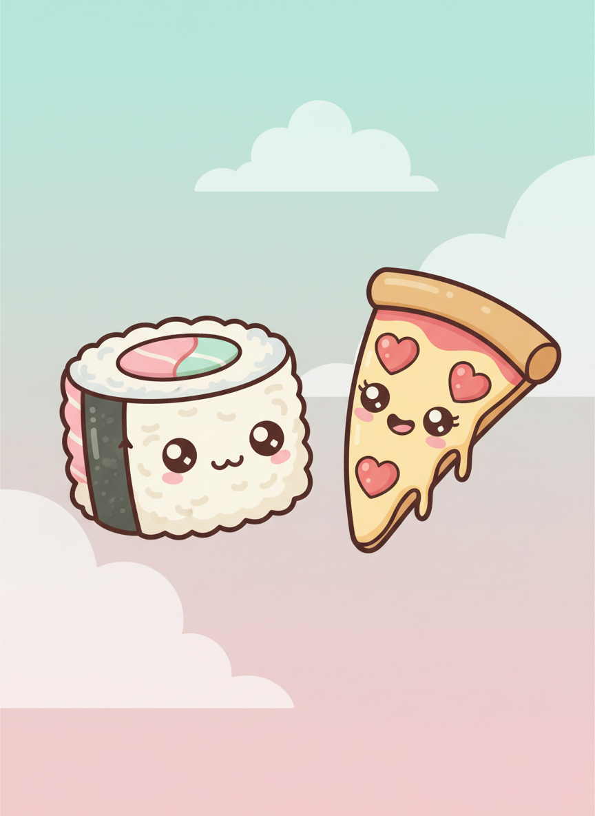 5. Comidinhas Kawaii