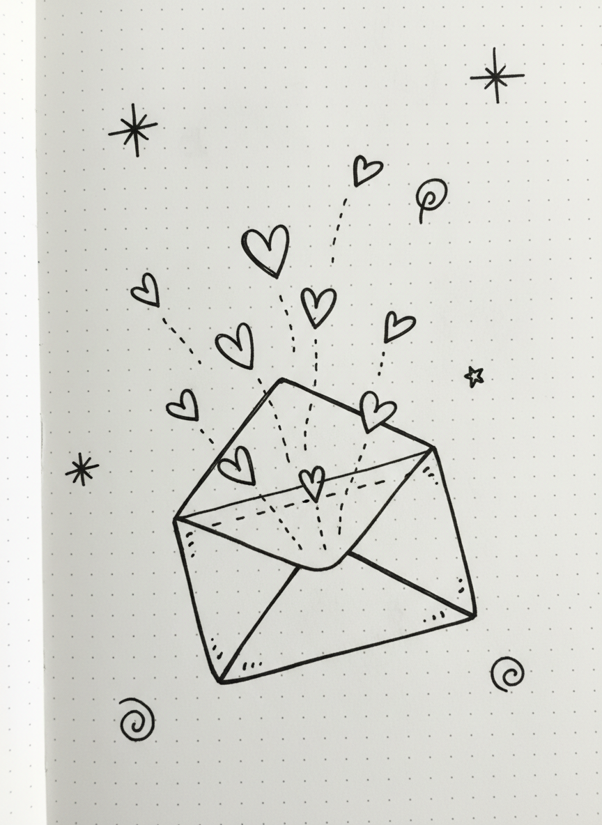 9. Cartinhas e Envelopes de Amor