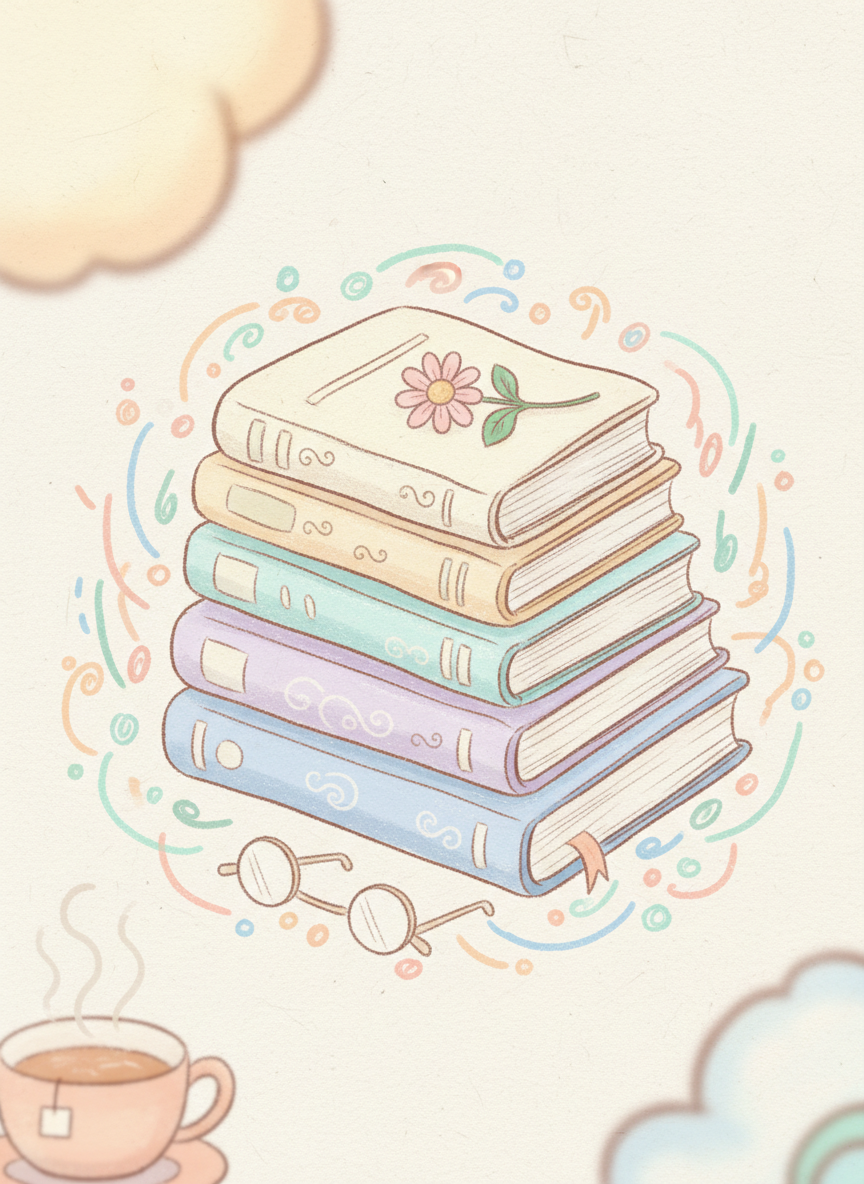 14. Livros Empilhados