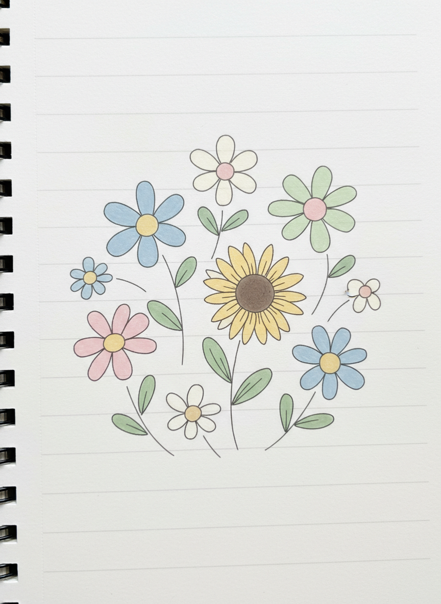 15. Margaridas e Girassóis