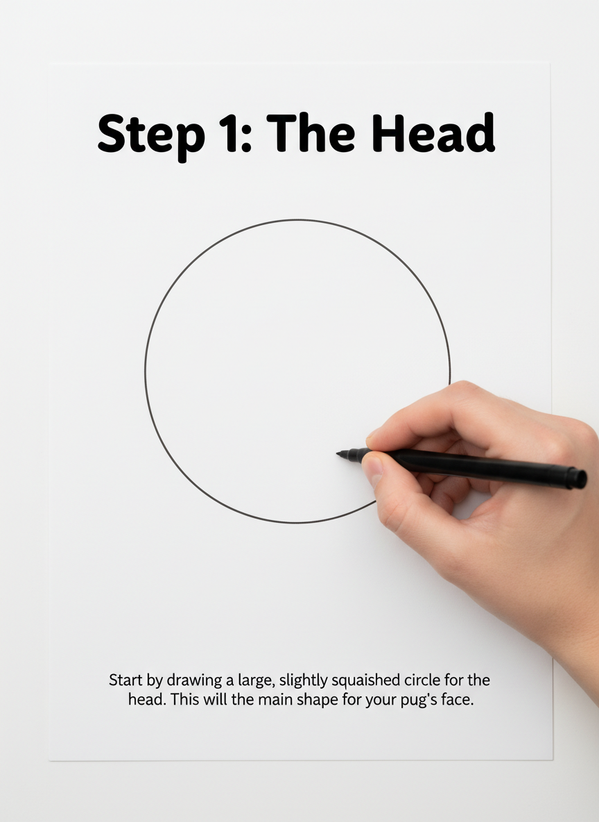 

<h2>2. Cachorrinho Pug Kawaii</h2>
<p>” class=”wp-image-ai” style=”width: 100%; height: auto; border-radius: 12px; margin: 24px 0; box-shadow: 0 4px 6px -1px rgb(0 0 0 / 0.1);” /></p></div>
<p><p>Para desenhar um pug encantador, foque na cabeça grande e ligeiramente achatada. Desenhe olhos bem grandes, redondos e afastados. Adicione dobrinhas sutis na testa e as pequenas orelhas caídas. O corpo deve ser pequeno, gordinho e com patinhas bem curtas.</p>
</p>
<h2>3. </p>
<h2>3. Coelhinho da Páscoa Redondinho</h2>
</h2>
<div class=