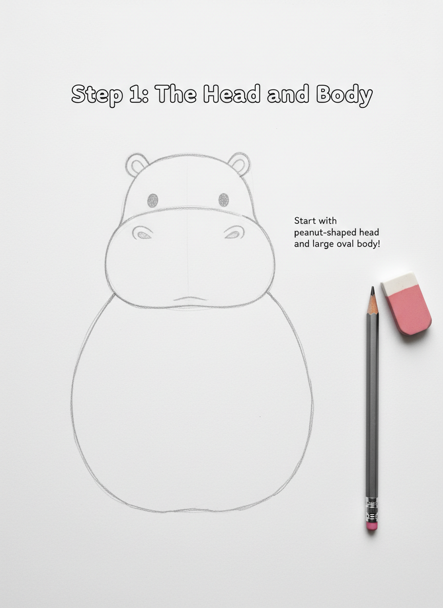 

<h2>15. Hipopótamo Gordinho na Água</h2>
<p>” class=”wp-image-ai” style=”width: 100%; height: auto; border-radius: 12px; margin: 24px 0; box-shadow: 0 4px 6px -1px rgb(0 0 0 / 0.1);” /></p></div>
<p><p>O formato base é um amendoim para a cabeça e o focinho. O focinho deve ser exageradamente grande, com narinas bem distantes. Faça um corpo oval, pesado e fofinho, com pequenas orelhas arredondadas no topo da cabeça.</p>
</p>
<h2>16. </p>
<h2>16. Tartaruguinha Adorável</h2>
</h2>
<div class=