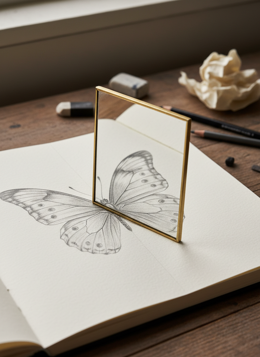 16. Desenho Simétrico com Espelho