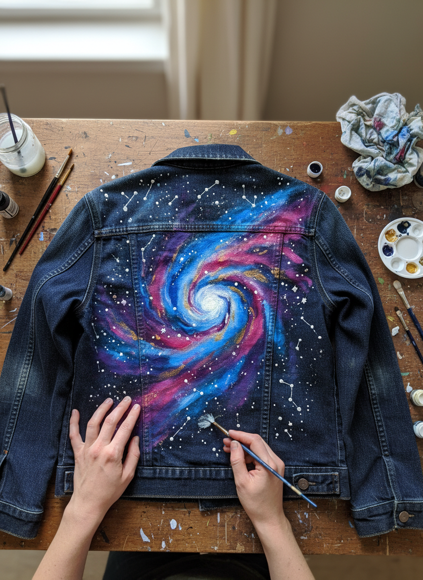 18. Customização com Tinta de Tecido