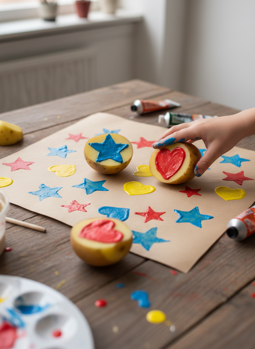 19. Carimbos de Batata