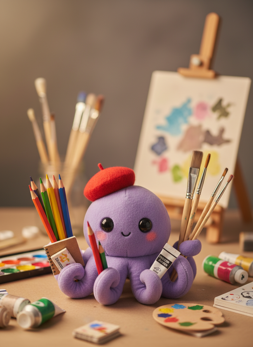 

<h2>17. Polvo Desenhista</h2>
<p>” class=”wp-image-ai” style=”width: 100%; height: auto; border-radius: 12px; margin: 24px 0; box-shadow: 0 4px 6px -1px rgb(0 0 0 / 0.1);” /></p></div>
<p><p>Um polvinho segurando lápis de cor e pincéis em seus vários tentáculos. Um excelente desafio para desenhar múltiplos membros em diferentes ângulos e posições.</p>
</p>
<h2>18. </p>
<h2>18. Abacate Cortado pela Metade</h2>
</h2>
<div class=