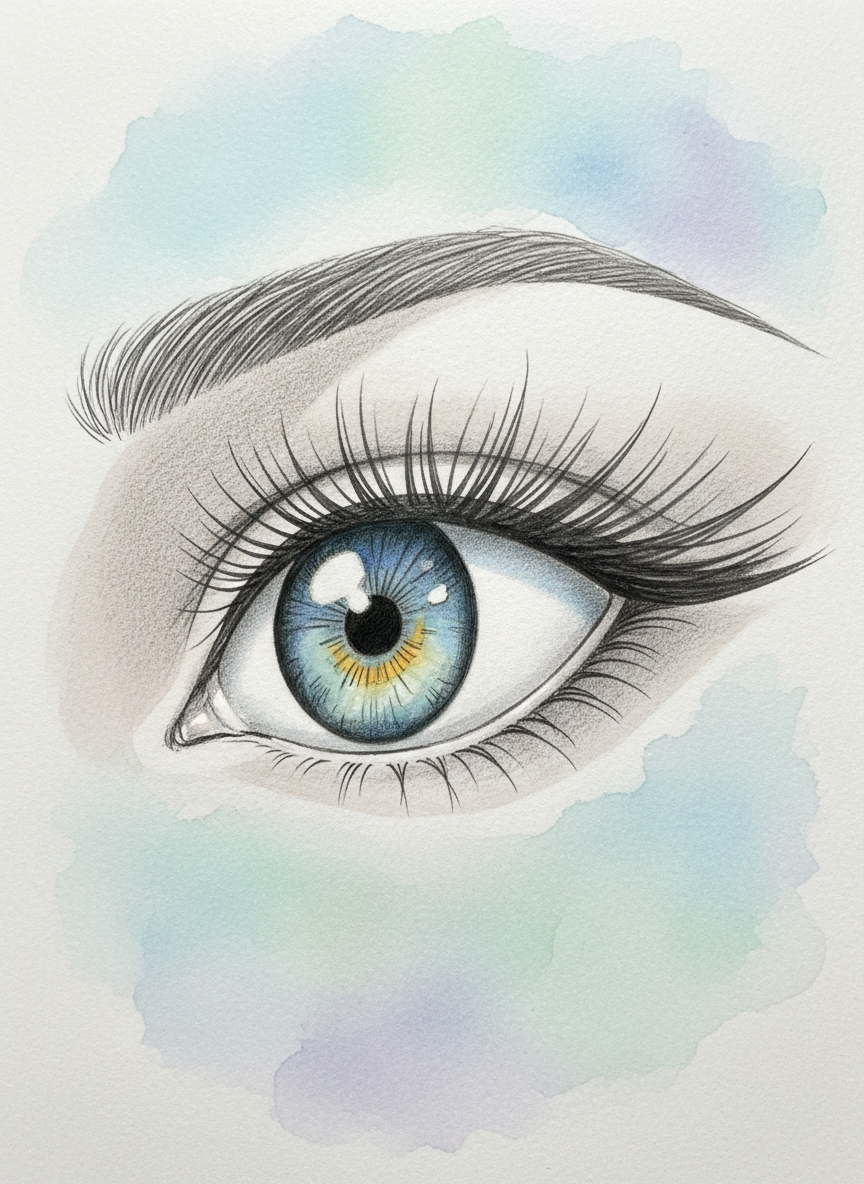 

<h2>12. Olhos de Perfil (Vista Lateral)</h2>
<p>” class=”wp-image-ai” style=”width: 100%; height: auto; border-radius: 12px; margin: 24px 0; box-shadow: 0 4px 6px -1px rgb(0 0 0 / 0.1);” /></p></div>
<p><p>Desenhar olhos de lado confunde muitos iniciantes. Em vez de um círculo ou oval, de perfil o olho se assemelha a um triângulo deitado. A linha reta fica na parte de trás e a curva forma a córnea na frente. Lembre-se de não encostar o olho na linha do nariz.</p>
</p>
<h2>13. </p>
<h2>13. Olhos Realistas de Mangá (Estilo Seinen)</h2>
</h2>
<div class=