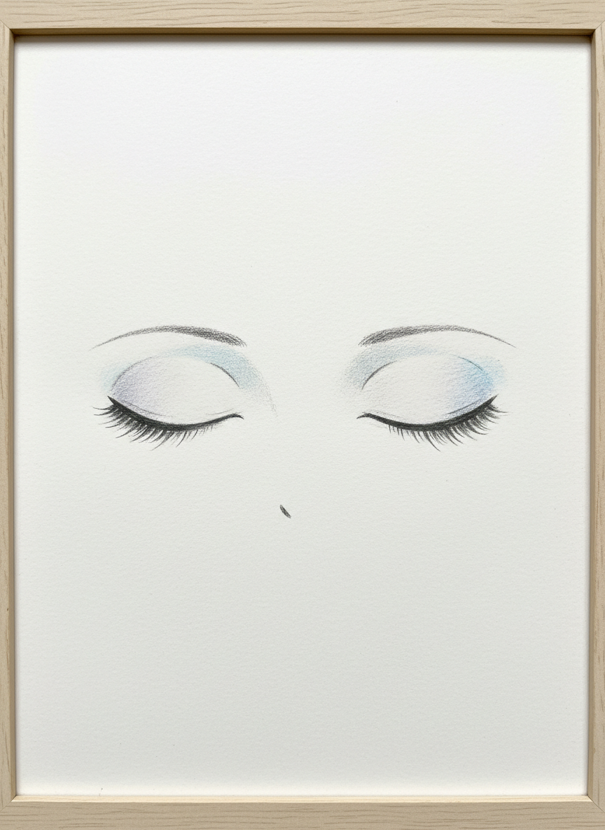 

<h2>16. Olhos Fechados Dormindo (Calmos e Serenos)</h2>
<p>” class=”wp-image-ai” style=”width: 100%; height: auto; border-radius: 12px; margin: 24px 0; box-shadow: 0 4px 6px -1px rgb(0 0 0 / 0.1);” /></p></div>
<p><p>Diferente do sorriso com os olhos fechados que curva para cima, os olhos de um personagem dormindo desenham-se com uma linha suave curvando-se para baixo. Adicione pequenos e delicados traços para os cílios repousando sobre a bochecha, transmitindo total paz e relaxamento.</p>
</p>
<h2>17. </p>
<h2>17. Olhos Assustados e Aterrorizados</h2>
</h2>
<div class=