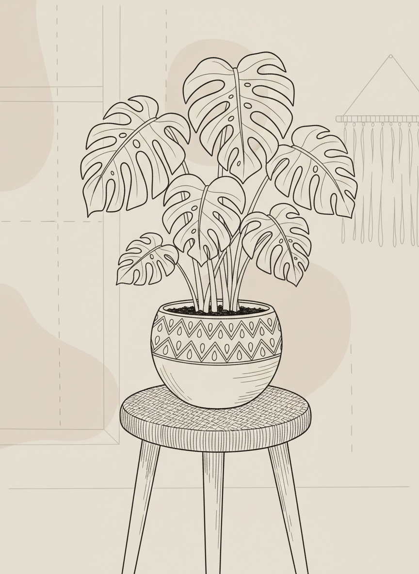 <h2>3. Plantas de Interior (Monstera e Cactos)</h2>
<p>” class=”wp-image-ai” style=”width: 100%; height: auto; border-radius: 12px; margin: 24px 0; box-shadow: 0 4px 6px -1px rgb(0 0 0 / 0.1);” /></p></div>
<p><p>A botânica tem um papel central no estilo aesthetic. Experimente desenhar folhas de Monstera deliciosa, cactos ou suculentas em vasinhos fofos. Isso melhora sua capacidade de criar formas orgânicas e sombreamento natural.</p>
</p>
<h2>4. </p>
<h2>4. Xícara de Café ou Chá Fumegante</h2>
</h2>
<div class=