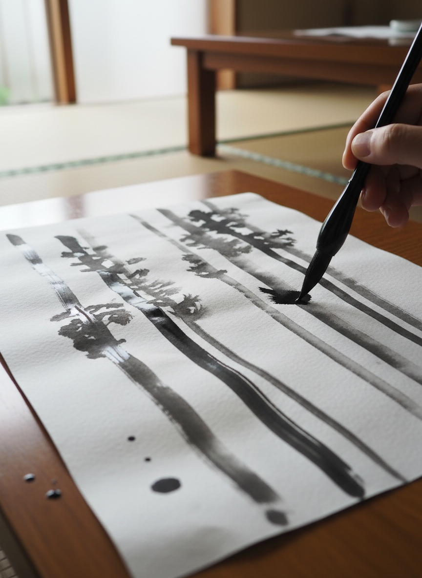 <h2>10. Respiração com Pinceladas</h2>
<p>” class=”wp-image-ai” style=”width: 100%; height: auto; border-radius: 12px; margin: 24px 0; box-shadow: 0 4px 6px -1px rgb(0 0 0 / 0.1);” /></p></div>
<p><p>Combine a arte com exercícios de respiração: faça um traço longo de tinta para cima enquanto inspira, e um traço para baixo enquanto expira. Repita até a folha estar cheia.</p>
</p>
<h2>11. </p>
<h2>11. Pequenas Galáxias em Aquarela</h2>
</h2>
<div class=