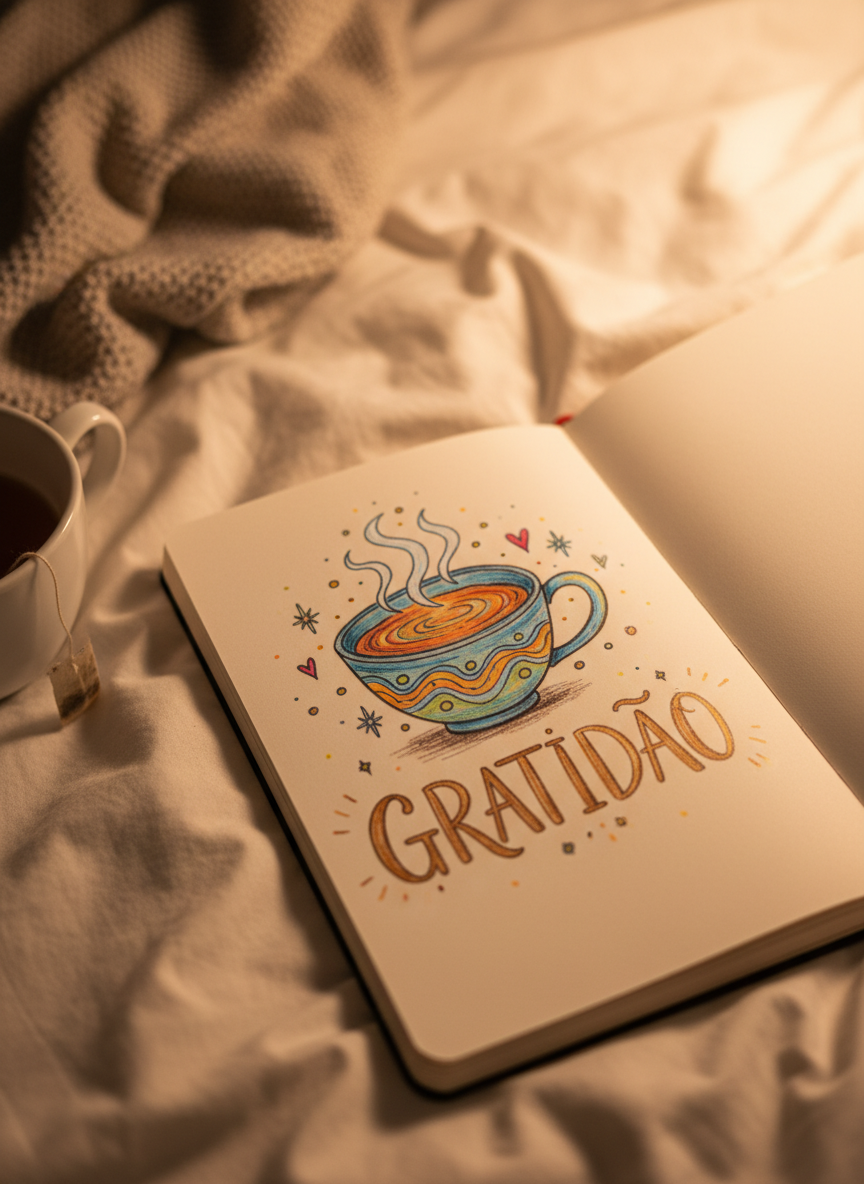 

<h2>21. Arte da Gratidão</h2>
<p>” class=”wp-image-ai” style=”width: 100%; height: auto; border-radius: 12px; margin: 24px 0; box-shadow: 0 4px 6px -1px rgb(0 0 0 / 0.1);” /></p></div>
<p><p>No final do dia, desenhe rapidamente um ícone ou símbolo de algo pelo qual você é grato. Pode ser uma caneca de chá, o sol ou um coração. Focar na gratidão reduz a ansiedade de forma eficaz.</p>
</p>
<p><p>Integrar a arte na sua rotina não exige esforço monumental, mas os benefícios para a sua saúde mental são imensos. Essas 21 ideias de arte rápida para relaxamento diário são convites para você se desconectar das preocupações e se reconectar consigo mesmo. Escolha uma técnica diferente por dia ou repita a sua favorita sempre que precisar de um respiro. Lembre-se: o objetivo não é criar uma obra-prima, mas sim aproveitar o processo de relaxamento. Comece hoje mesmo e sinta a diferença!</p></p>
		</div>

				<footer class=