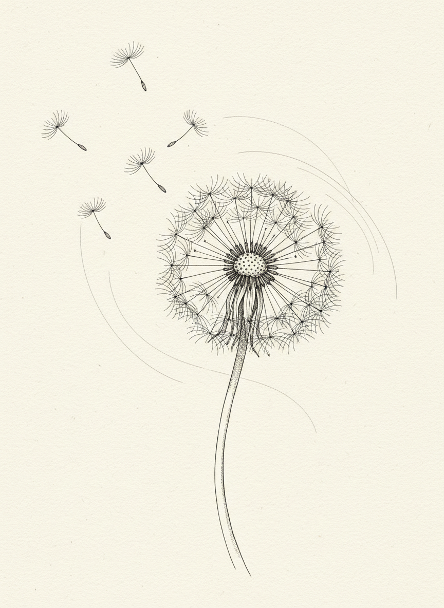 12. Dente-de-leão Voando