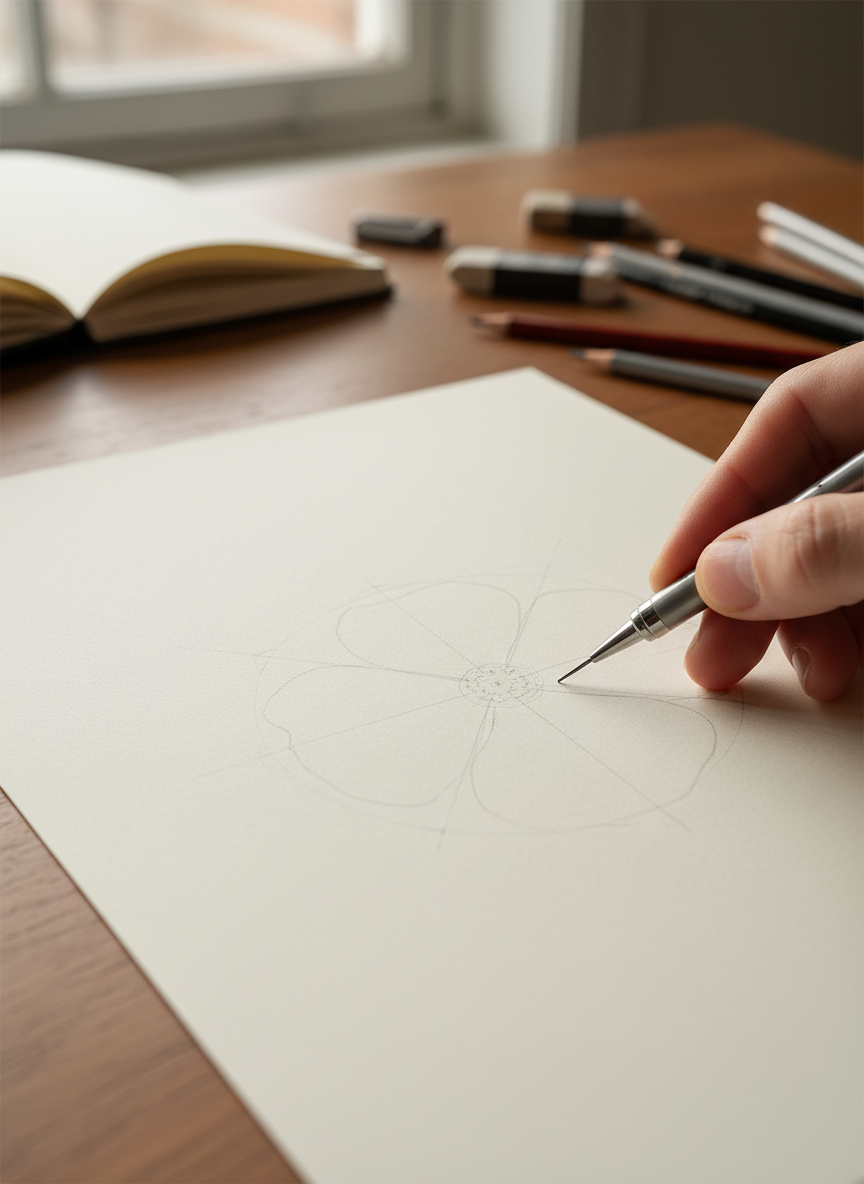 14. Crisântemo Detalhado